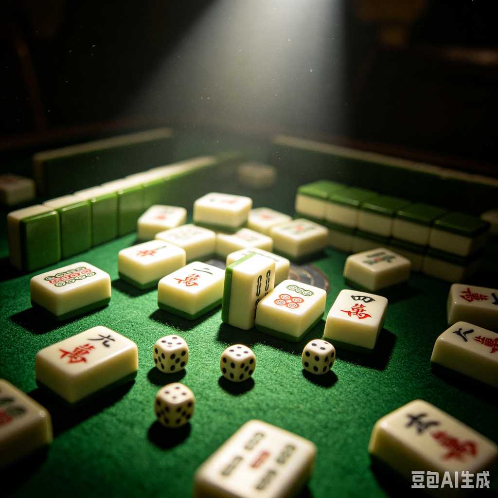 simple text mahjong tiles