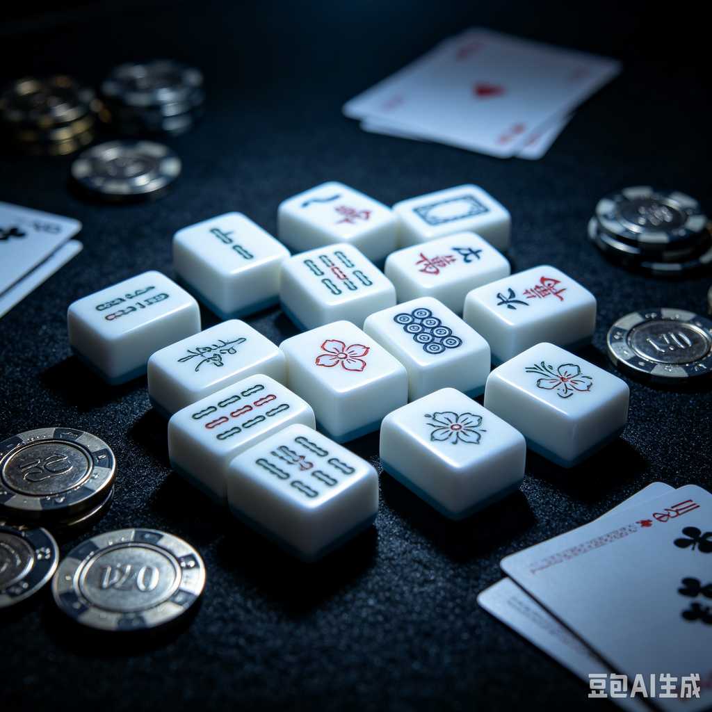 engraved mahjong tiles