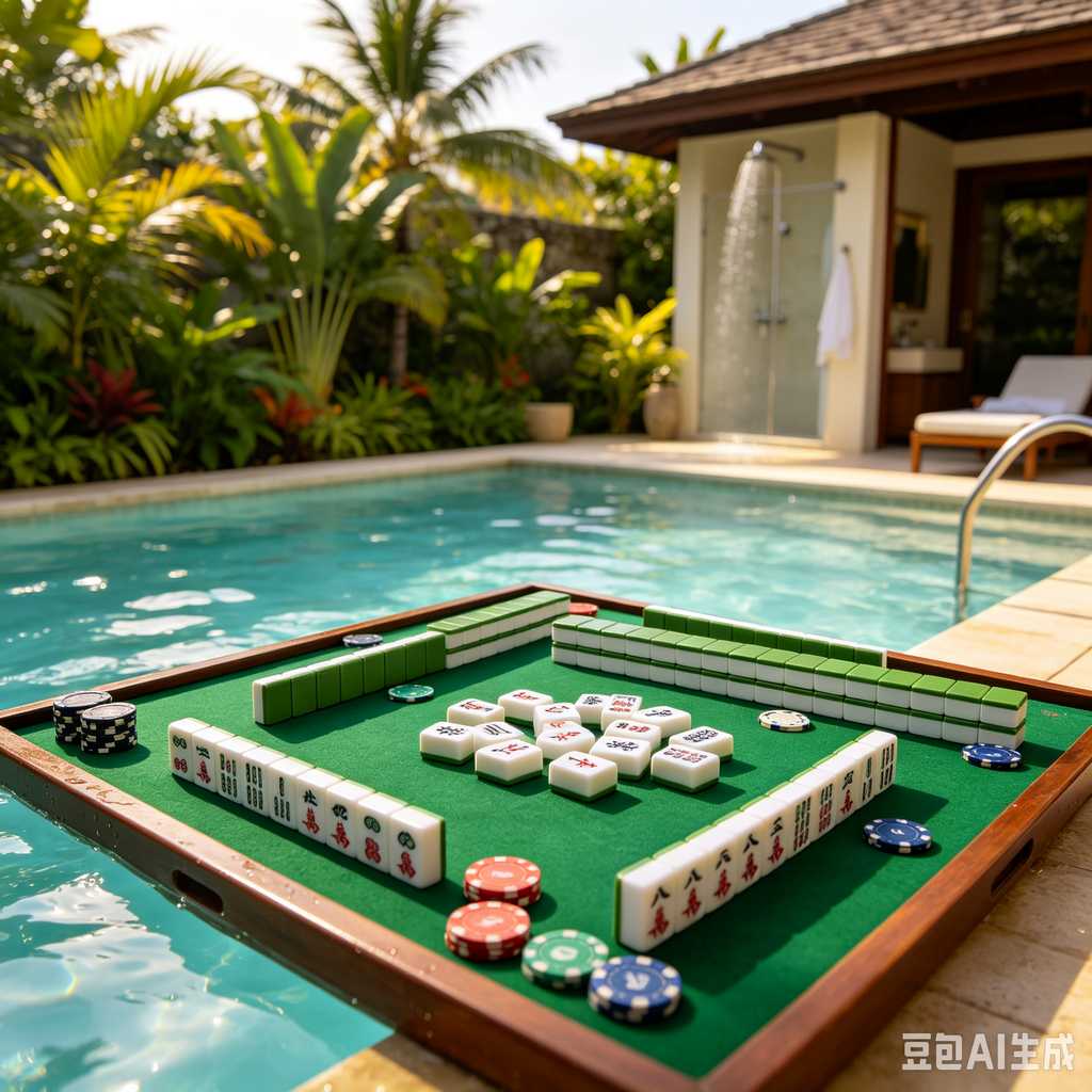 fine polished mahjong set